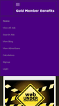 Mobile Screenshot of goldmemberbenefits.com